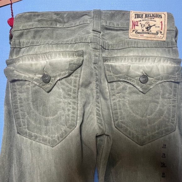Men's True Religion Irregular Jeans New with Tags size 28 - Picture 6 of 11